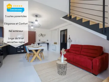 Illustration du logement Mi Amore Gîte 3 suites près de Lyon,parking 6 pers